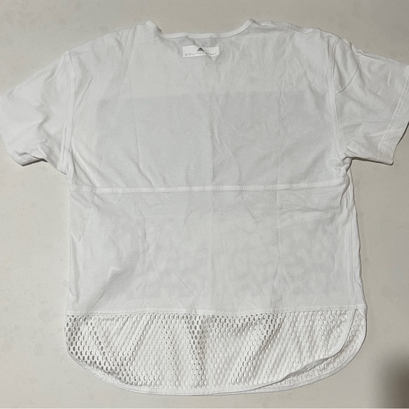 NWOT Adidas by Stella McCartney Cheetah Mesh Tee - Picture 5 of 8
